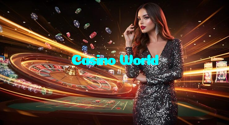 Casino World casino presented on mobile device in Pakistan with slots and live games